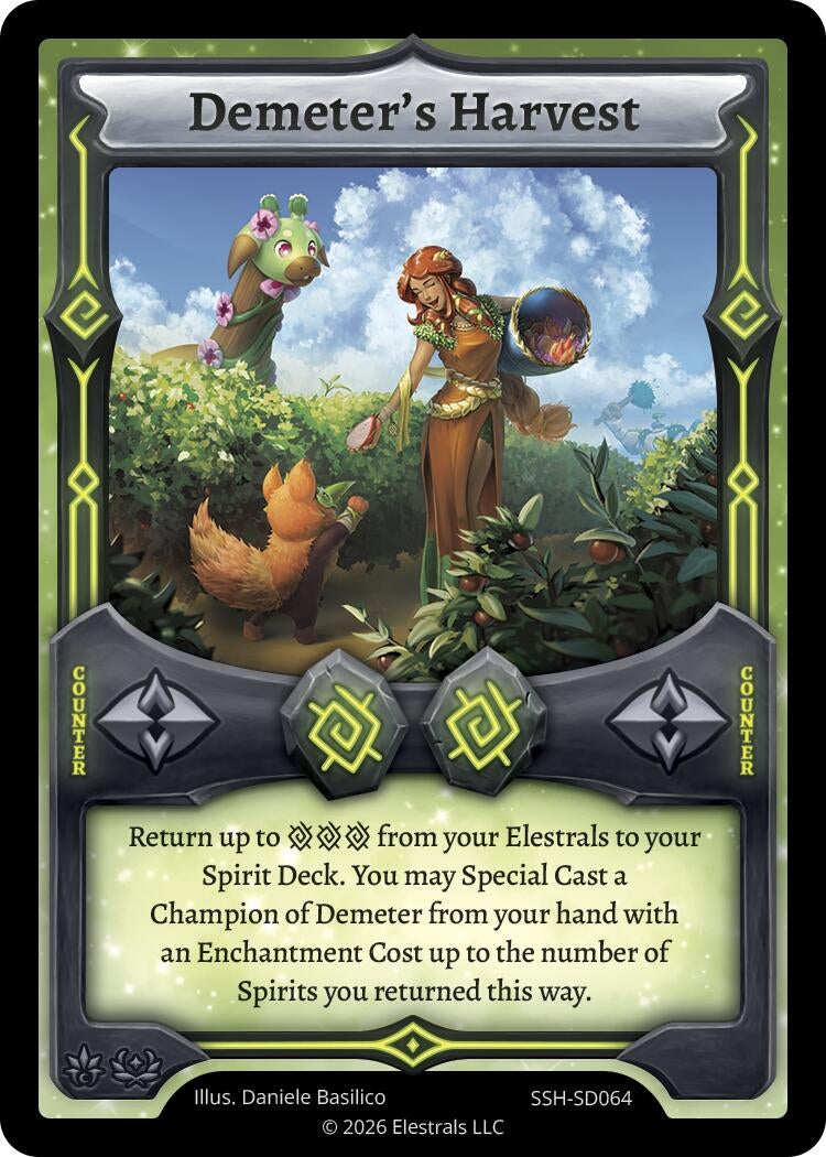 Image for Demeter's Harvest (SSH-SD064) (SSHSD) - Elestrals