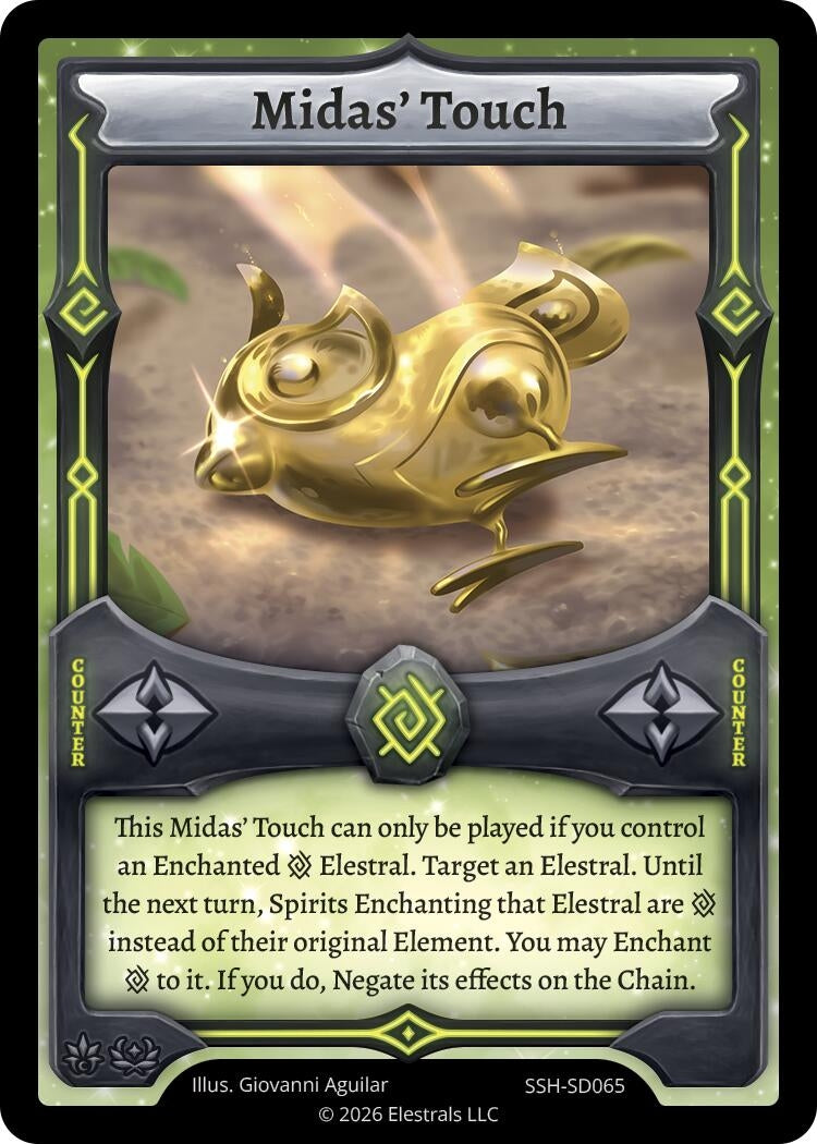 Image for Midas' Touch (SSH-SD065) (SSHSD) - Elestrals
