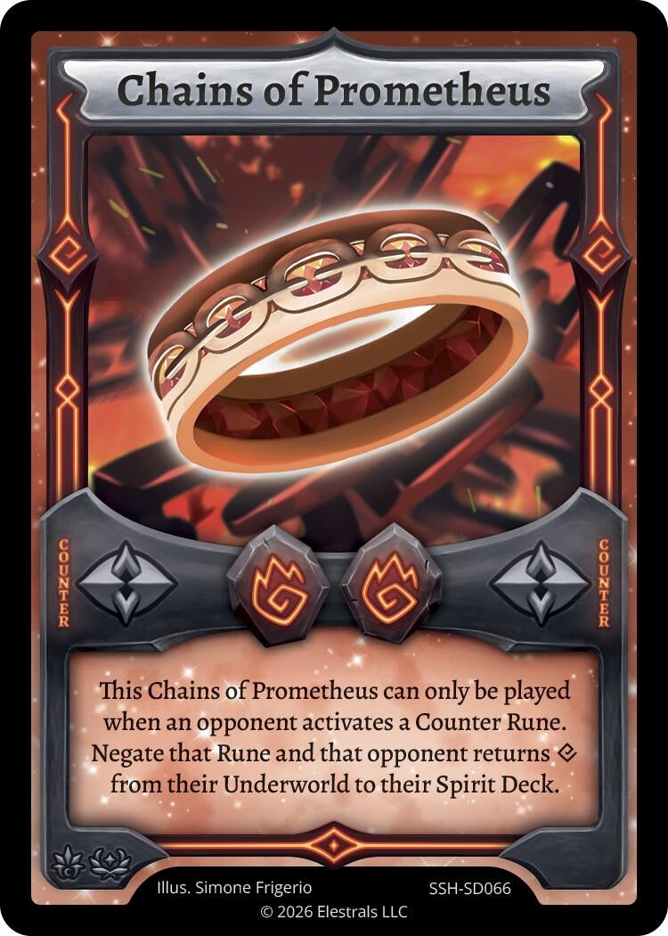 Image for Chains of Prometheus (SSH-SD066) (SSHSD) - Elestrals