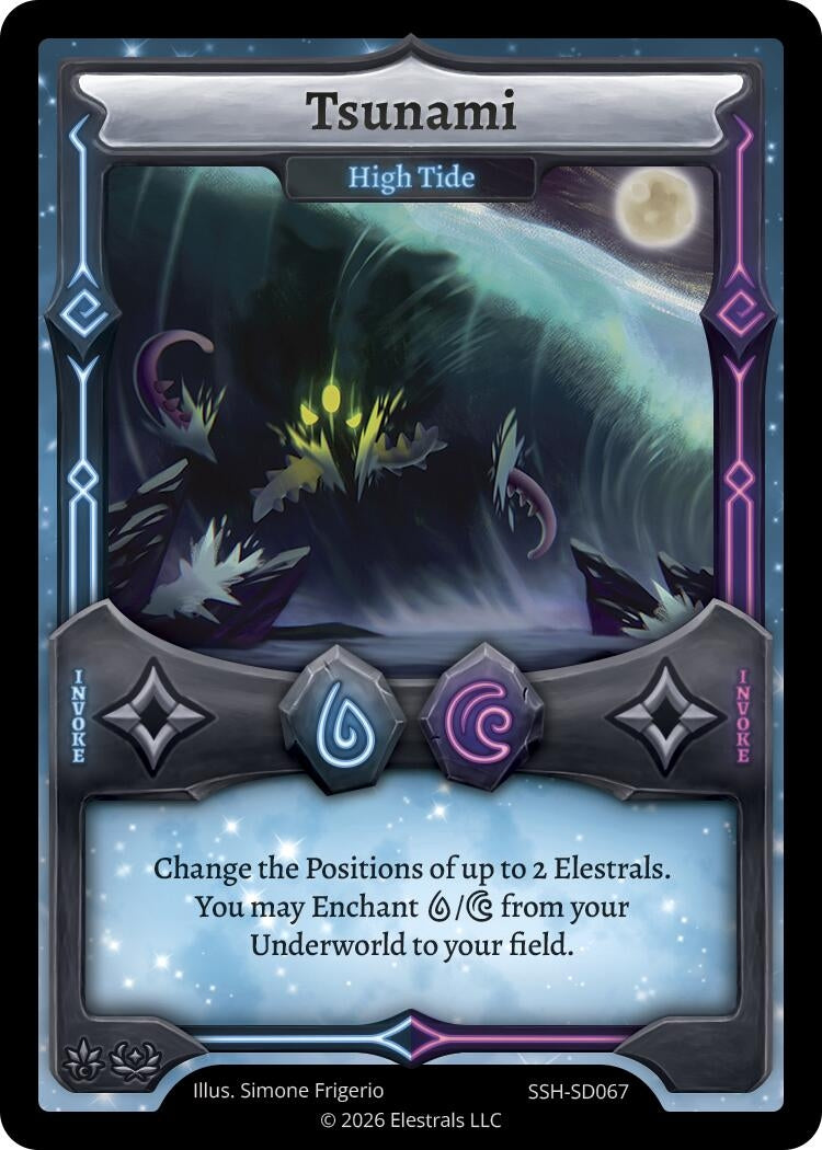 Image for Tsunami - High Tide (SSH-SD067) (SSHSD) - Elestrals