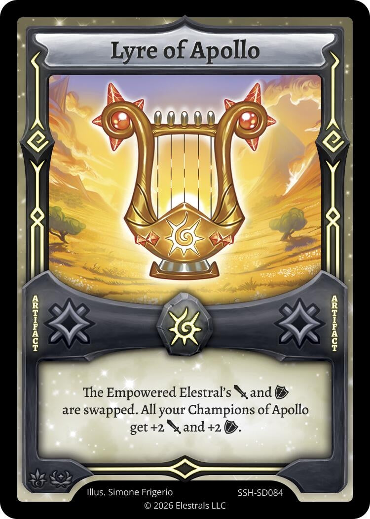 Image for Lyre of Apollo (SSH-SD084) (SSHSD) - Elestrals