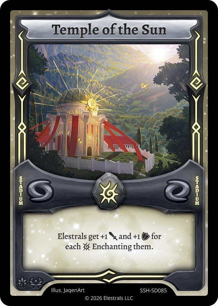 Image for Temple of the Sun (SSH-SD085) (SSHSD) - Elestrals