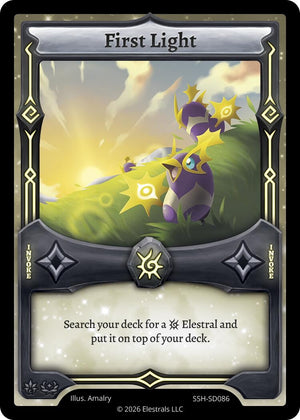 First Light (SSH-SD086) (SSHSD)
