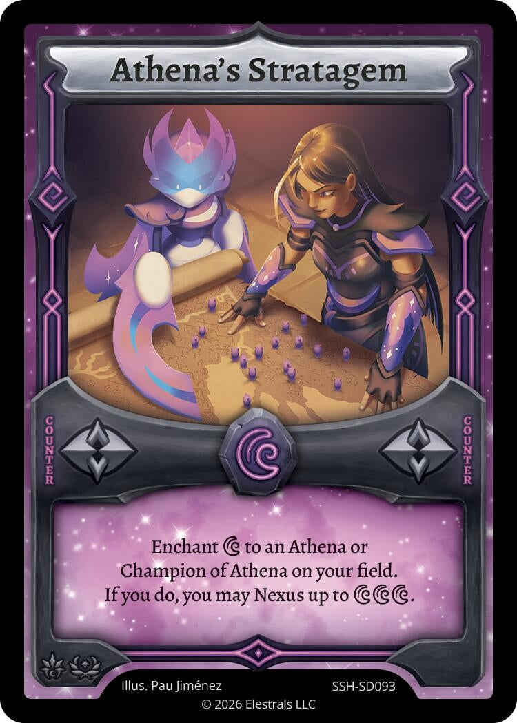 Image for Athena's Stratagem (SSH-SD093) (SSHSD) - Elestrals