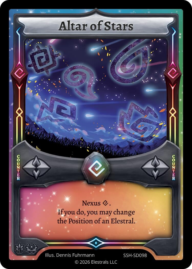 Image for Altar of Stars (SSH-SD098) (SSHSD) - Elestrals