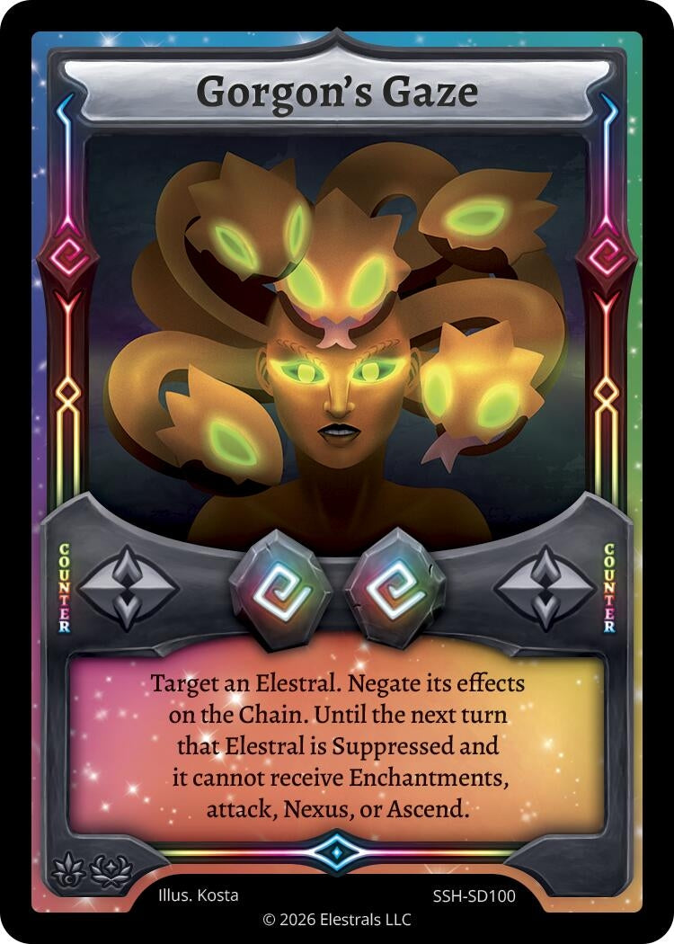 Image for Gorgon's Gaze (SSH-SD100) (SSHSD) - Elestrals