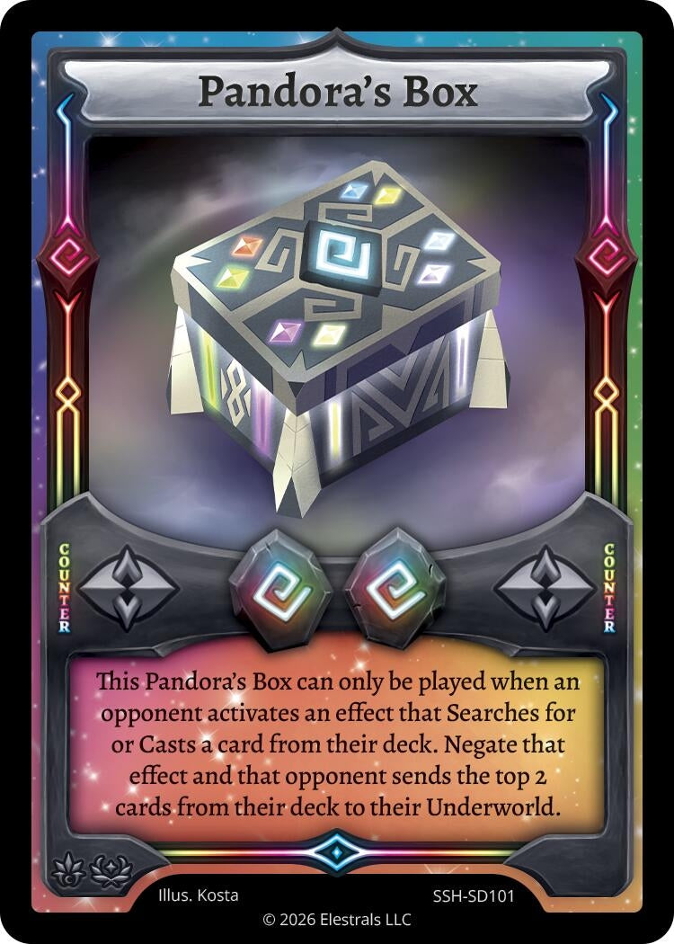 Image for Pandora's Box (SSH-SD101) (SSHSD) - Elestrals