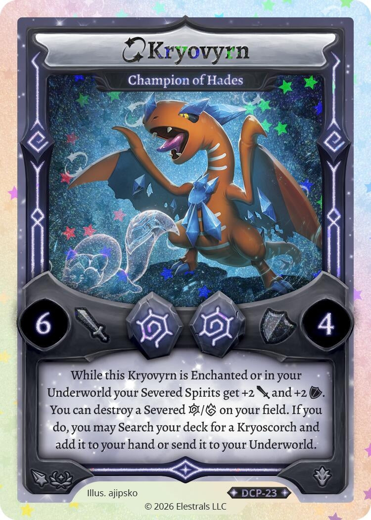 Image for Kryovyrn - Champion of Hades (DCP-23) (SSHP) - Elestrals