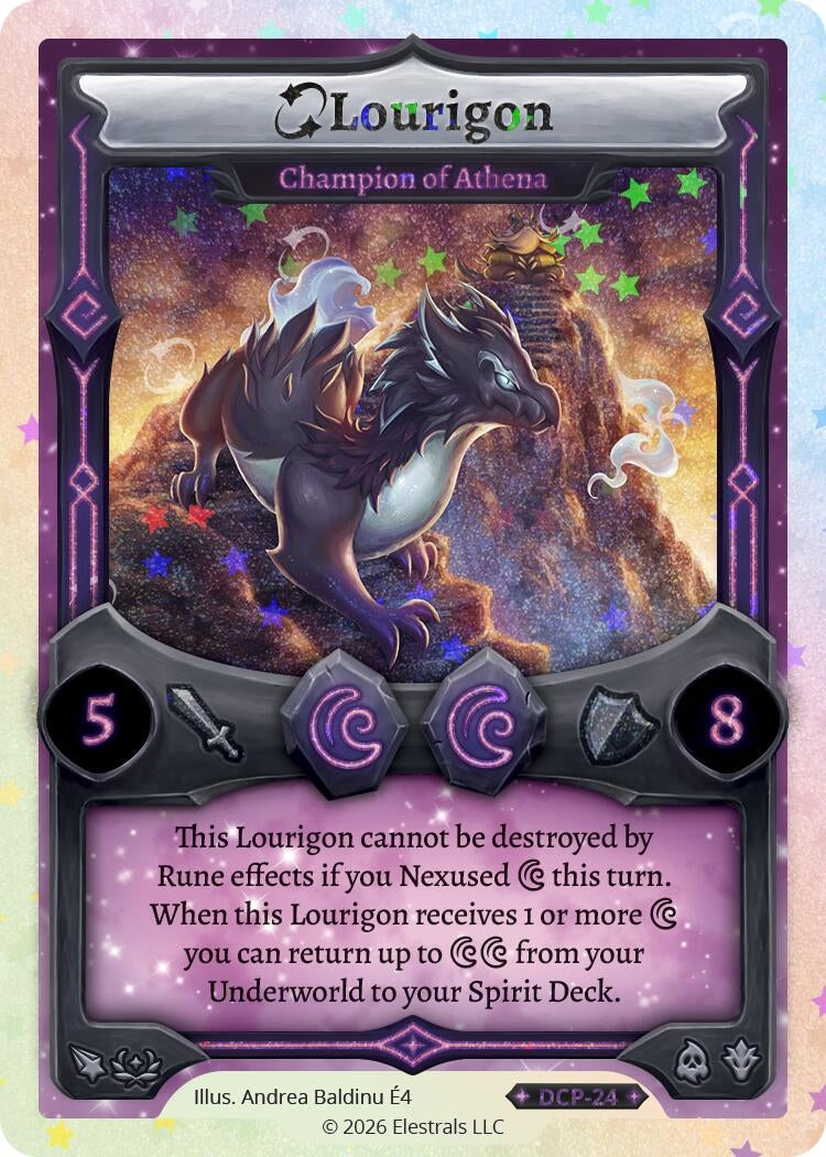 Image for Lourigon - Champion of Athena (DCP-24) (SSHP) - Elestrals