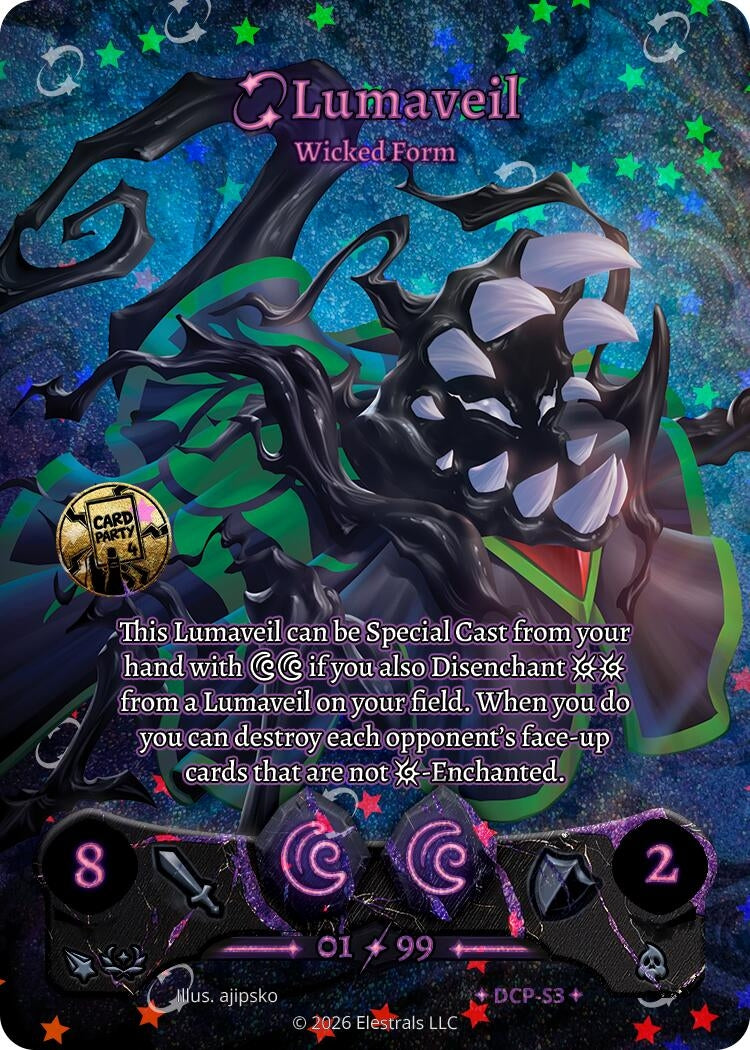 Image for Lumaveil - Wicked Form (Serialized) (DCP-S3) (DCP) - Elestrals