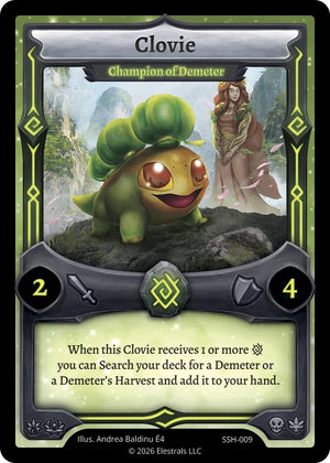 Clovie - Champion of Demeter (SSH-009) (SSHSD)