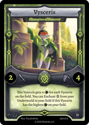 Vysceris - Champion of Demeter (SSH-015) (SSHSD)