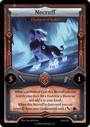 Necruff - Champion of Hades (SSH-025) (SSHSD)