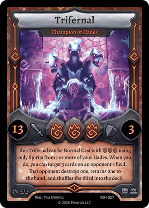 Trifernal - Champion of Hades (SSH-027) (SSHSD)