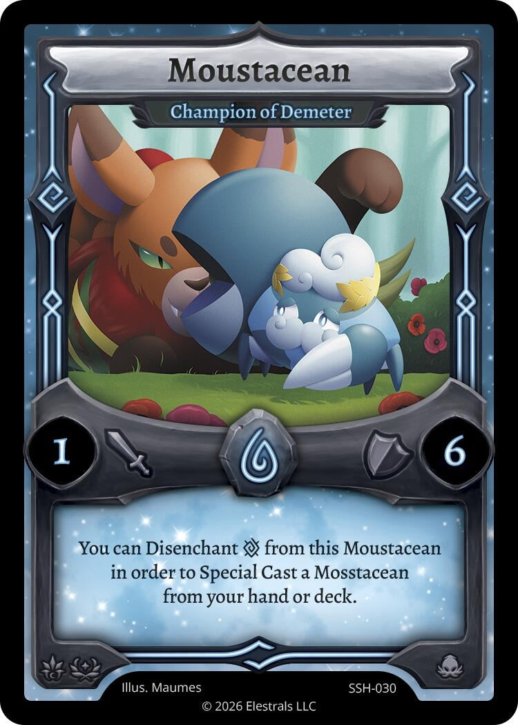 Image for Moustacean - Champion of Demeter (SSH-030) (SSHSD) - Elestrals