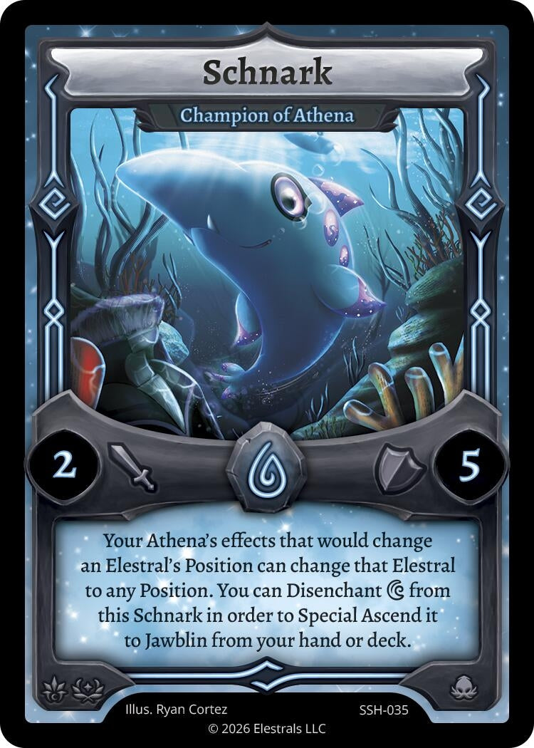 Image for Schnark - Champion of Athena (SSH-035) (SSHSD) - Elestrals