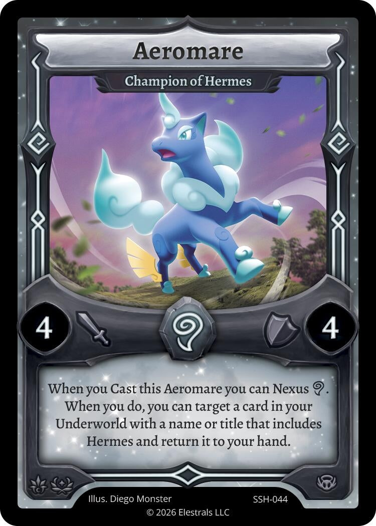 Image for Aeromare - Champion of Hermes (SSH-044) (SSHSD) - Elestrals