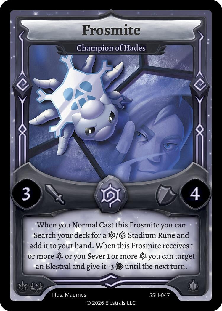Image for Frosmite - Champion of Hades (SSH-047) (SSHSD) - Elestrals