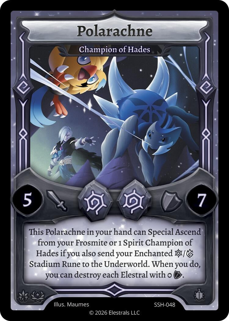 Image for Polarachne - Champion of Hades (SSH-048) (SSHSD) - Elestrals
