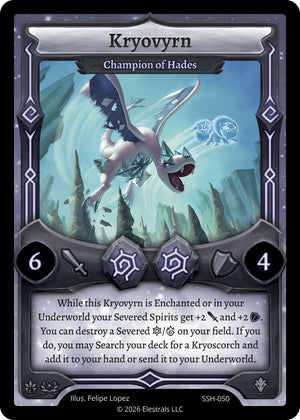 Kryovyrn - Champion of Hades (SSH-050) (SSHSD)