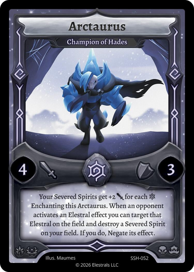 Image for Arctaurus - Champion of Hades (SSH-052) (SSHSD) - Elestrals