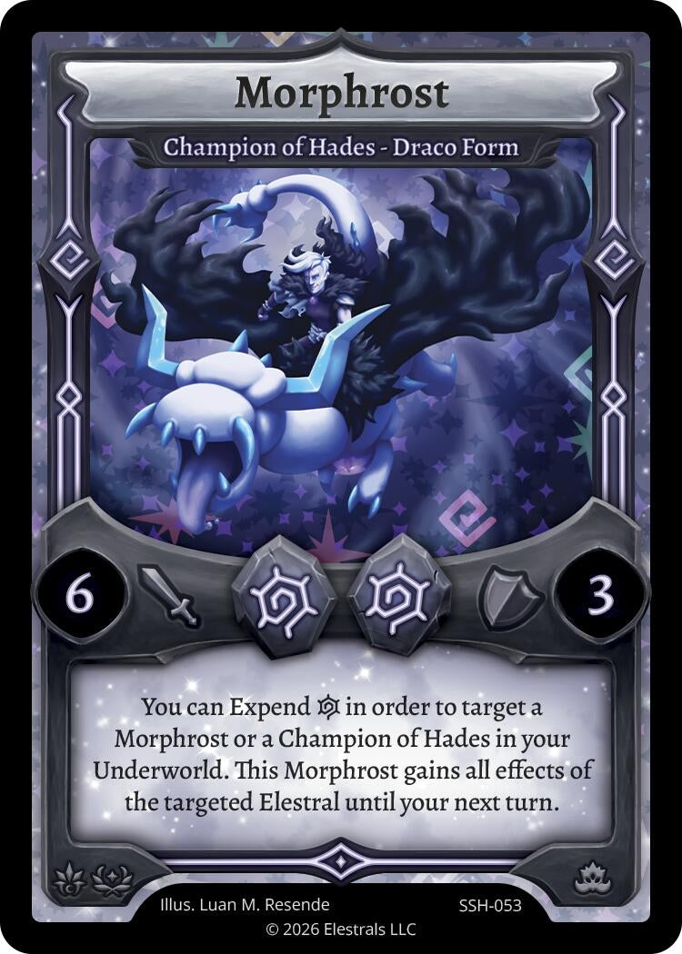 Image for Morphrost - Champion of Hades - Draco Form (SSH-053) (SSHSD) - Elestrals