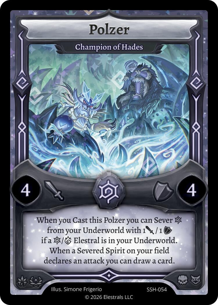 Image for Polzer - Champion of Hades (SSH-054) (SSHSD) - Elestrals
