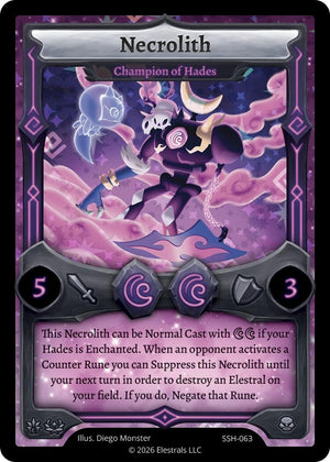 Necrolith - Champion of Hades (SSH-063) (SSHSD)