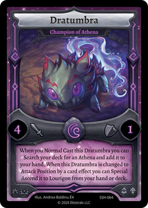 Dratumbra - Champion of Athena (SSH-064) (SSHSD)