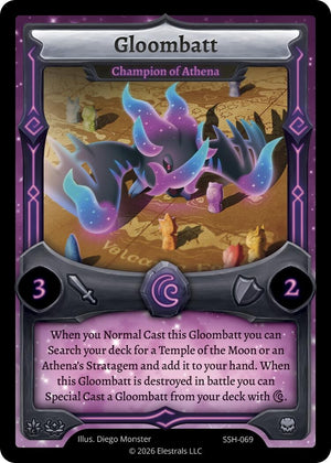 Gloombatt - Champion of Athena (SSH-069) (SSHSD)