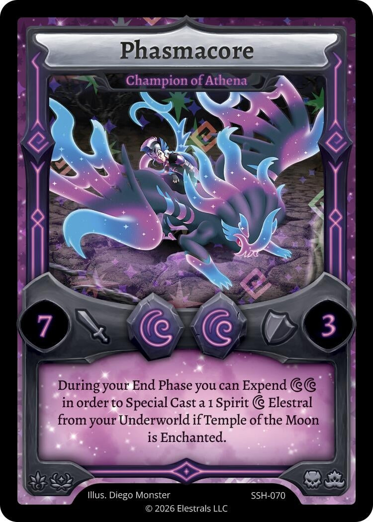 Image for Phasmacore - Champion of Athena (SSH-070) (SSHSD) - Elestrals