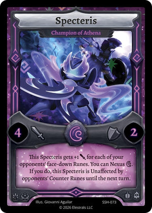 Specteris - Champion of Athena (SSH-073) (SSHSD)