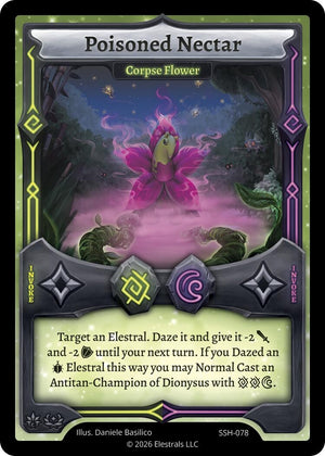 Poisoned Nectar - Corpse Flower (SSH-078) (SSHSD)