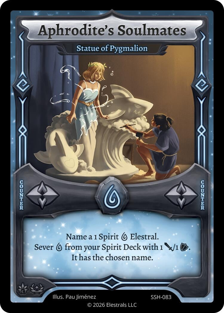 Image for Aphrodite's Soulmates - Statue of Pygmalion (SSH-083) (SSHSD) - Elestrals