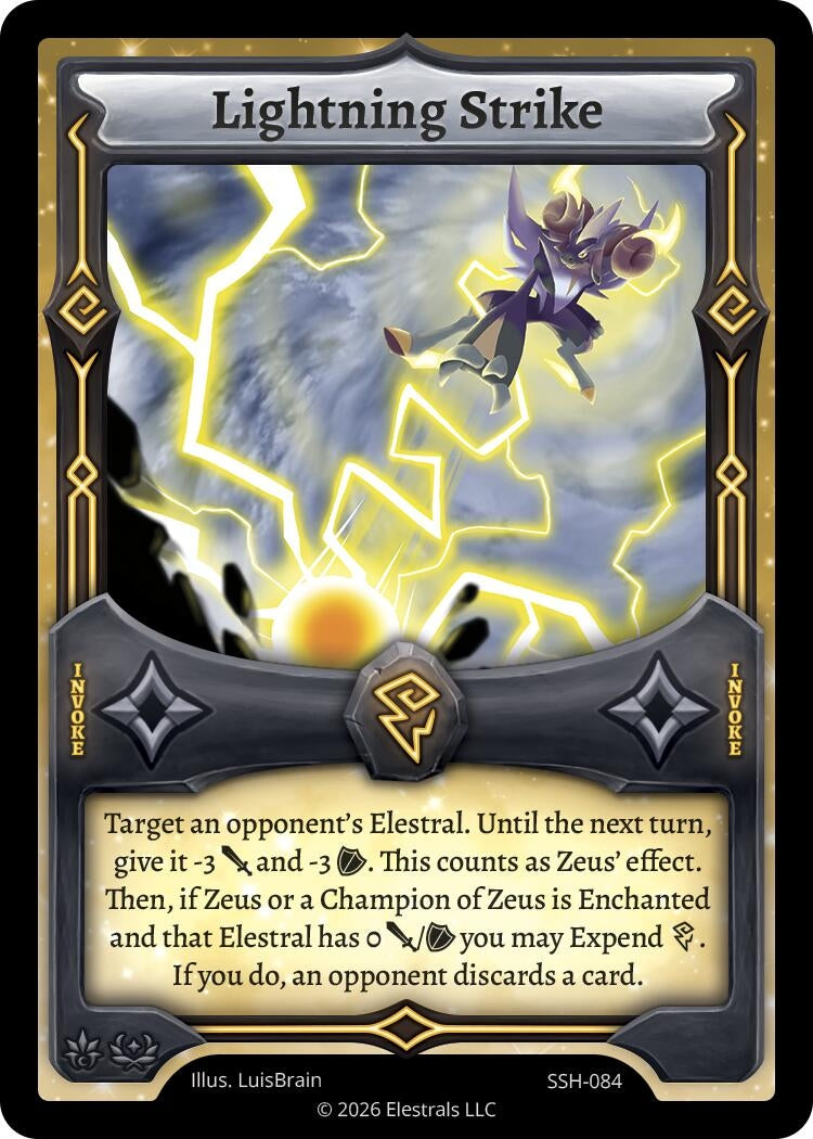 Image for Lightning Strike (SSH-084) (SSHSD) - Elestrals
