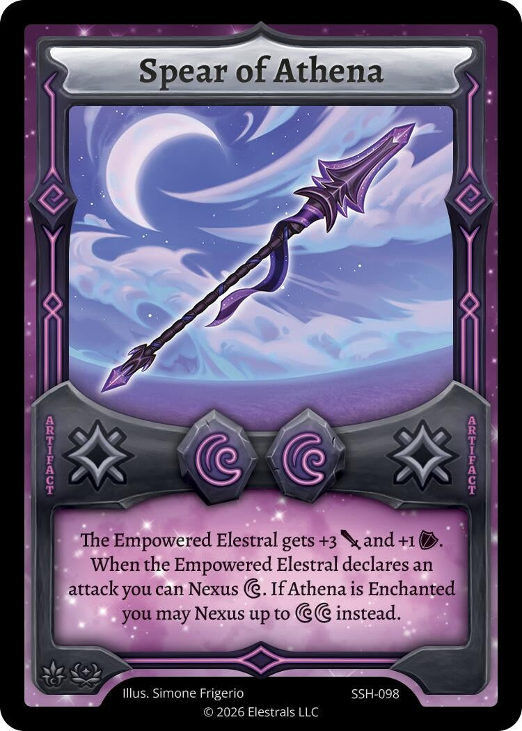 Image for Spear of Athena (SSH-098) (SSHSD) - Elestrals