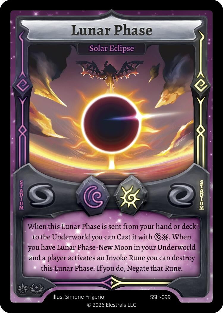 Image for Lunar Phase - Solar Eclipse (SSH-099) (SSHSD) - Elestrals