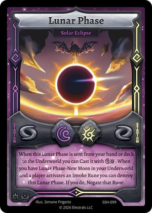 Lunar Phase - Solar Eclipse (SSH-099) (SSHSD)