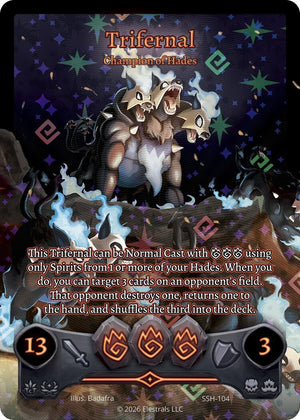 Trifernal - Champion of Hades (Full Art) (SSH-104) (SSHSD)