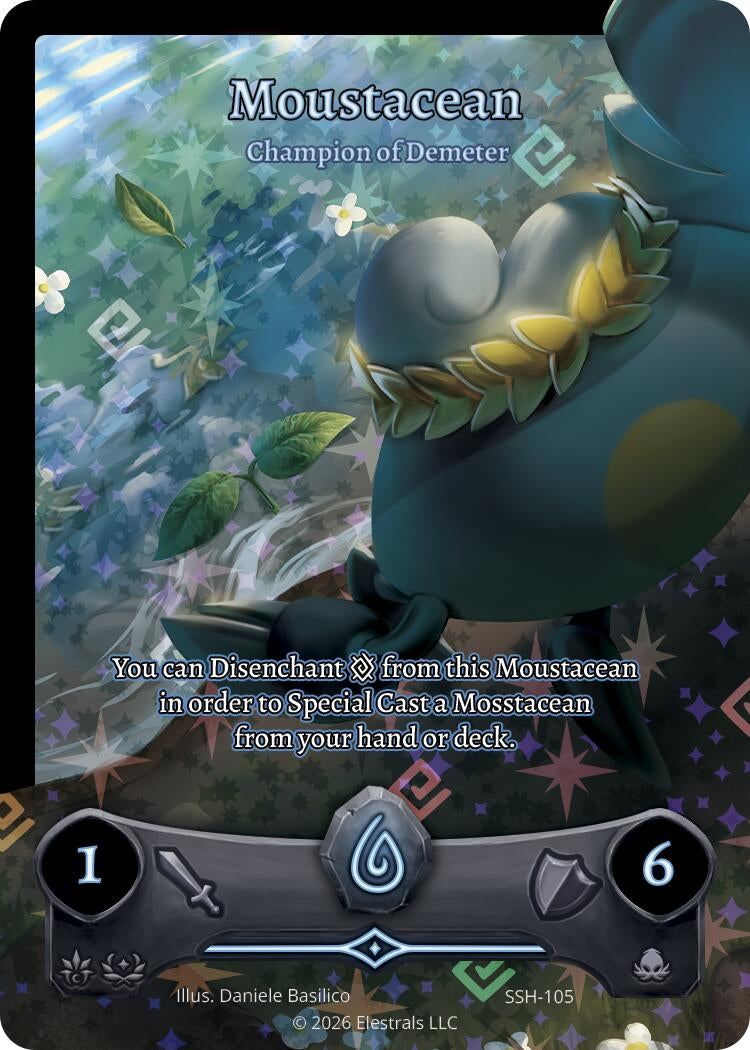 Image for Moustacean - Champion of Demeter (Full Art) (SSH-105) (SSHSD) - Elestrals