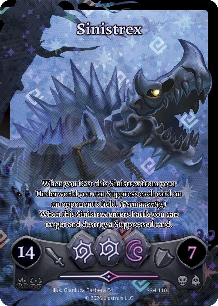 Image for Sinistrex (Full Art) (SSH-110) (SSHSD) - Elestrals