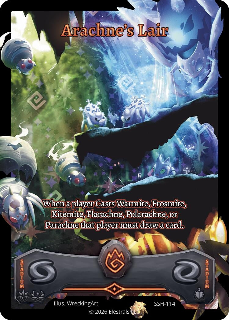 Image for Arachne's Lair (Full Art) (SSH-114) (SSHSD) - Elestrals