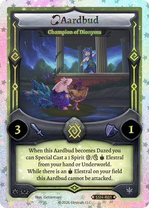 Aardbud - Champion of Dionysus (Stellar) (SSH-R01) (SSHSD)