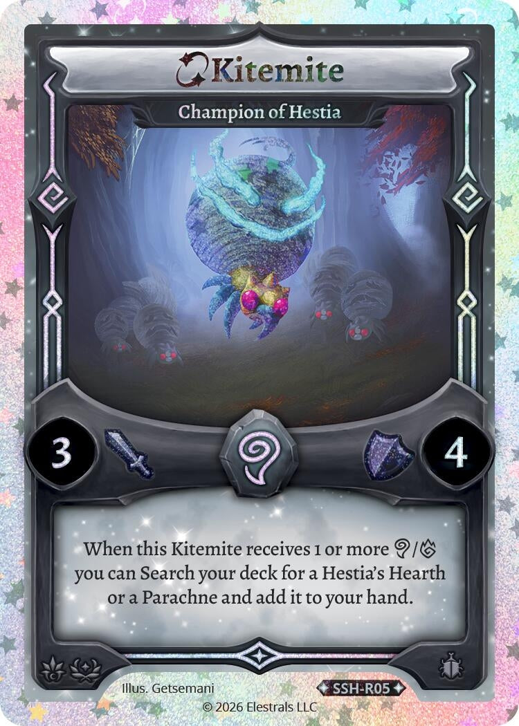 Image for Kitemite - Champion of Hestia (Stellar) (SSH-R05) (SSHSD) - Elestrals