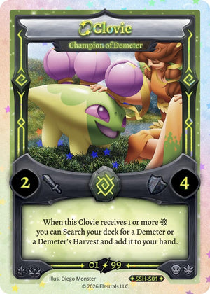 Clovie - Champion of Demeter (Serialized) (SSH-S01) (SSHSD)