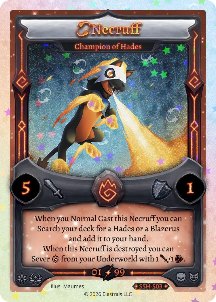 Image for Necruff - Champion of Hades (Serialized) (SSH-S03) (SSHSD) - Elestrals