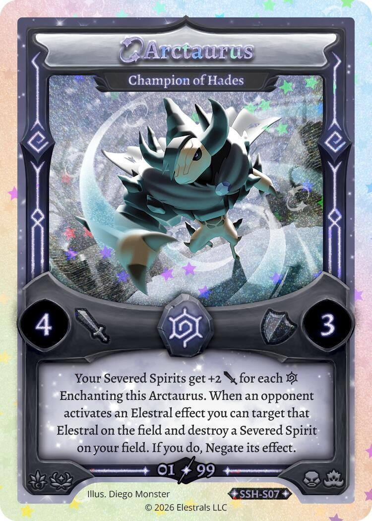 Image for Arctaurus - Champion of Hades (Serialized) (SSH-S07) (SSHSD) - Elestrals