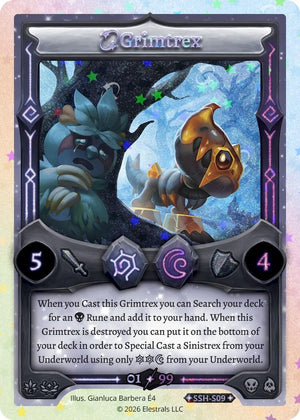 Grimtrex (Serialized) (SSH-S09) (SSHSD)