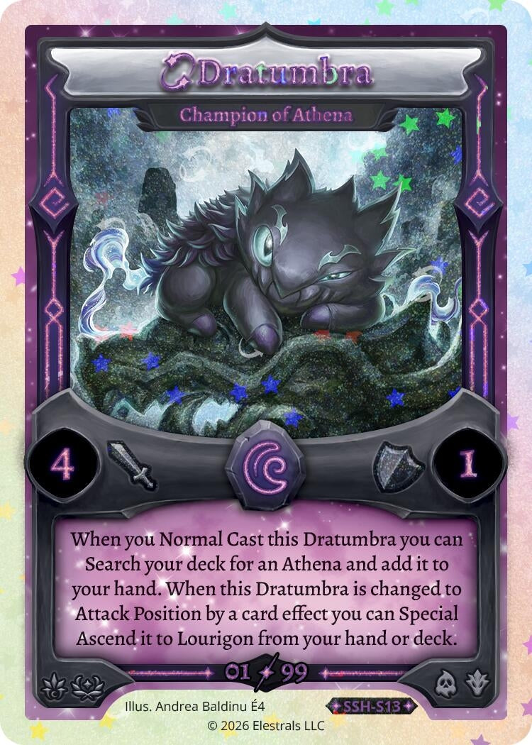 Image for Dratumbra - Champion of Athena (Serialized) (SSH-S13) (SSHSD) - Elestrals