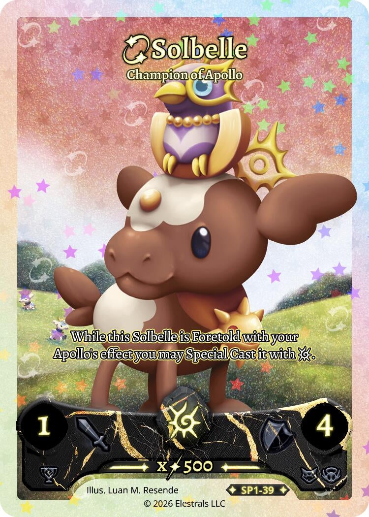 Image for Solbelle - Champion of Apollo (SP1-39) (SP1) - Elestrals